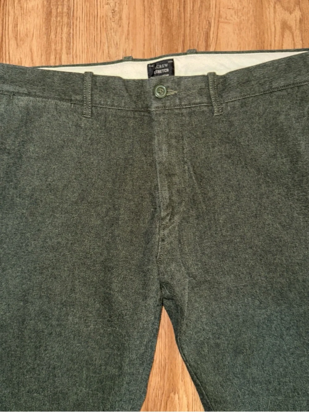 J. Crew Dark Olive Green Men’s Dress Pants